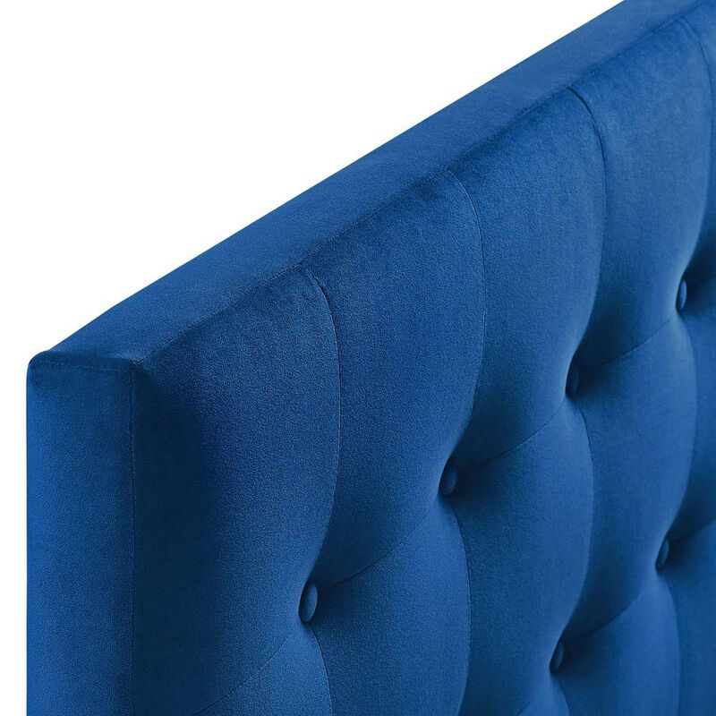 Emily Queen Biscuit Tufted Performance Velvet Headboard image number 3