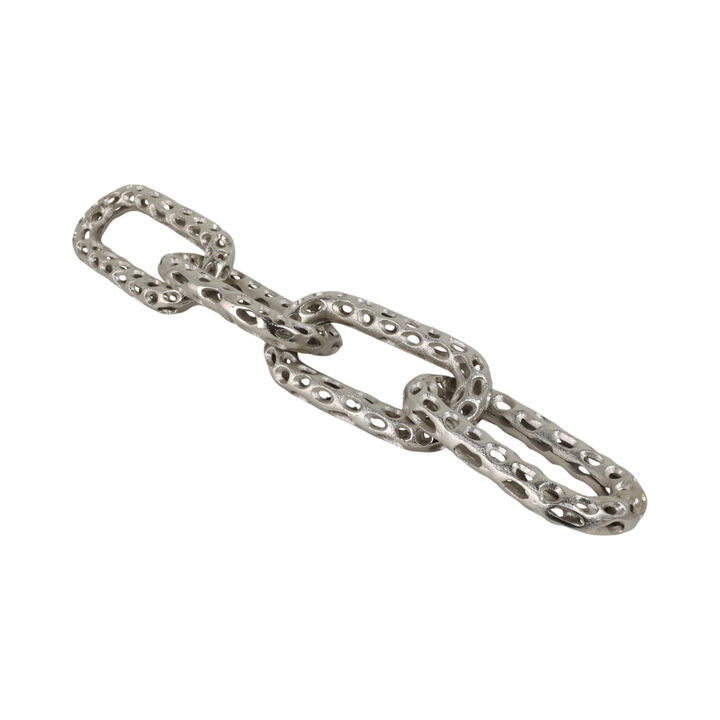 25x4 Pierced Metal Chain Link
