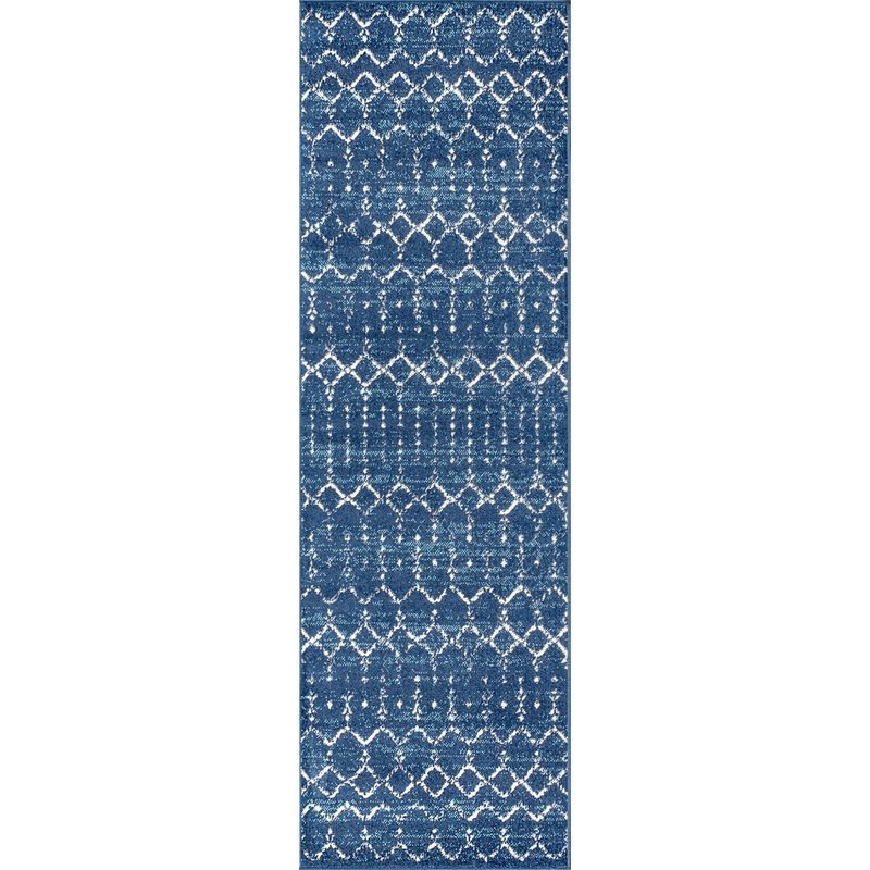Moroccan Hype Boho Vintage Diamond Area Rug