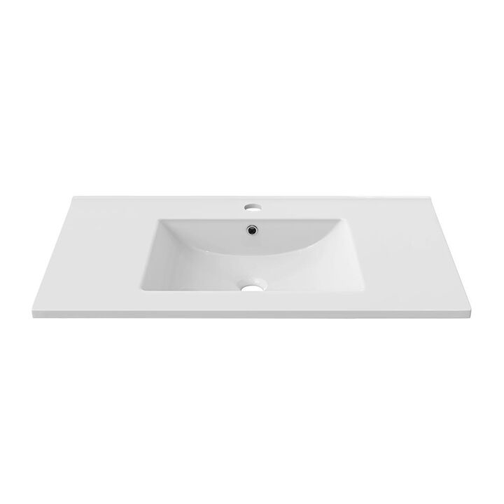 Swiss Madison 48 Ceramic Vanity Sink Top