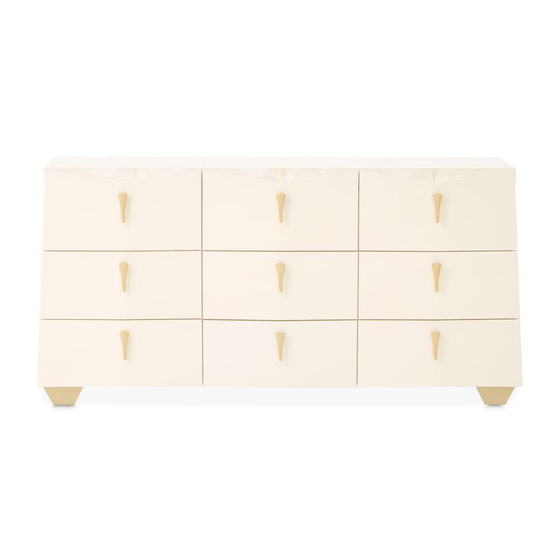 Michael Amini Fantosini Dresser - Creamy Pearl image number 1