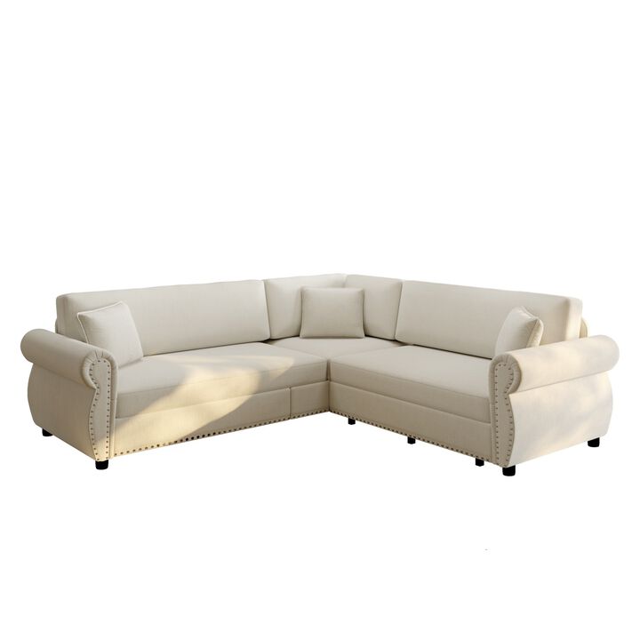 Vickco L-Shaped Sofa