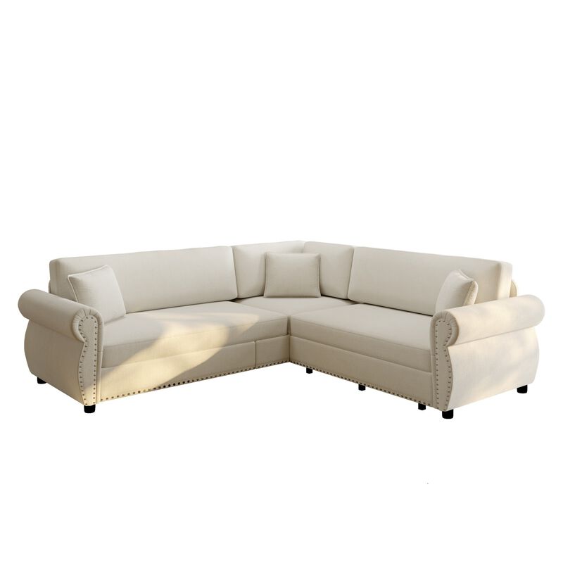 Vickco L-Shaped Sofa image number 0