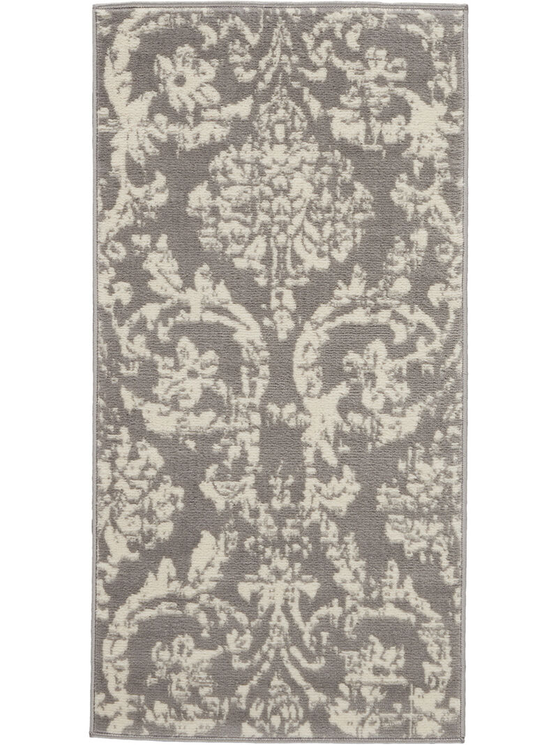 Jubilant JUB09 Gray 2'3" x 7'3" Rug