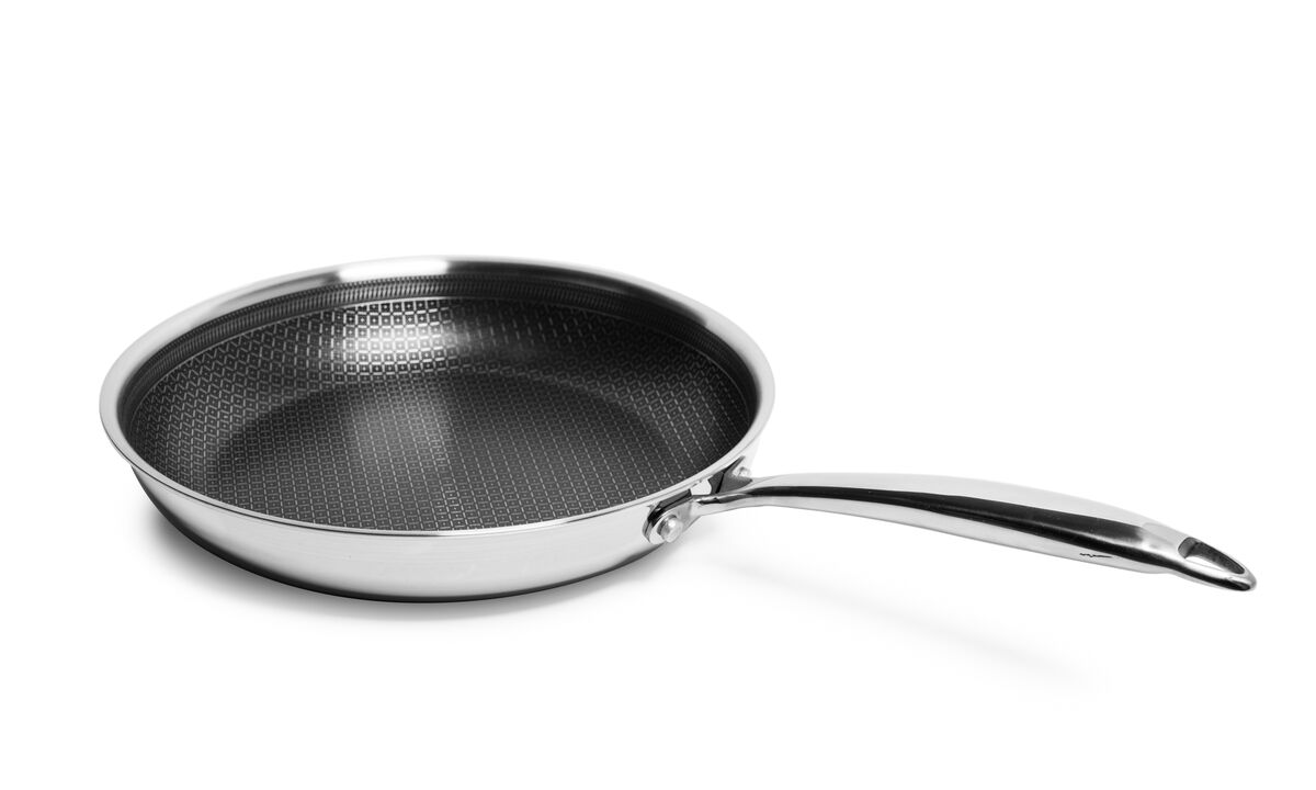 Tri-ply Stainless Steel Diamond Nonstick 10 in. Frying Pan