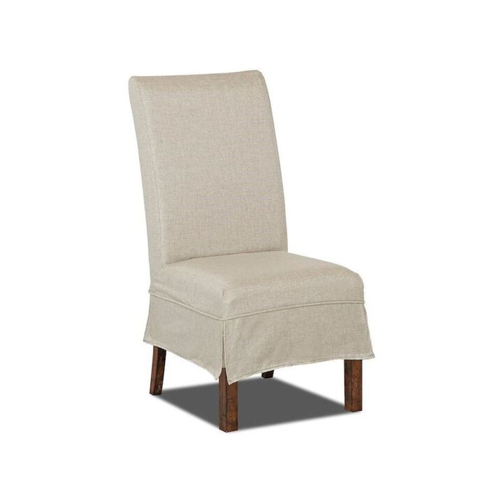 Legacy Classic Trisha Yearwood Home Gwen Upholstered Parson Chair WITH Slipcover