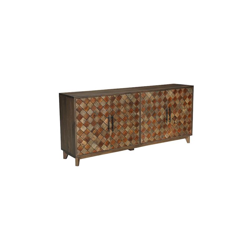 Taran Designs Renith 4-door Solid Wood Sideboard