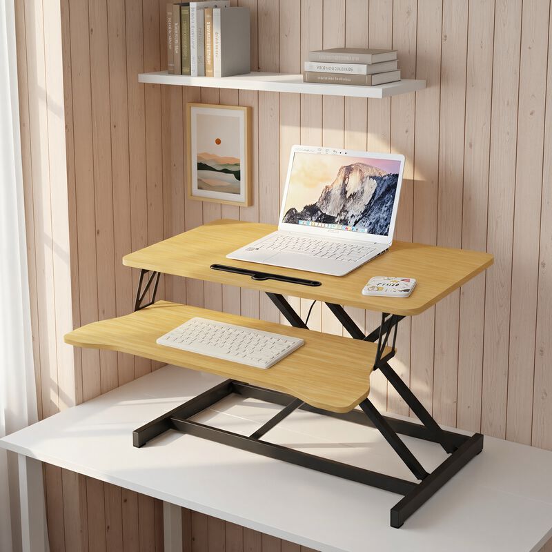 Buzorn Standing Computer Desk image number 2