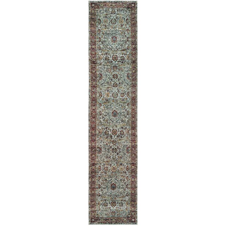 HomeRoots Oriental Runner Rug