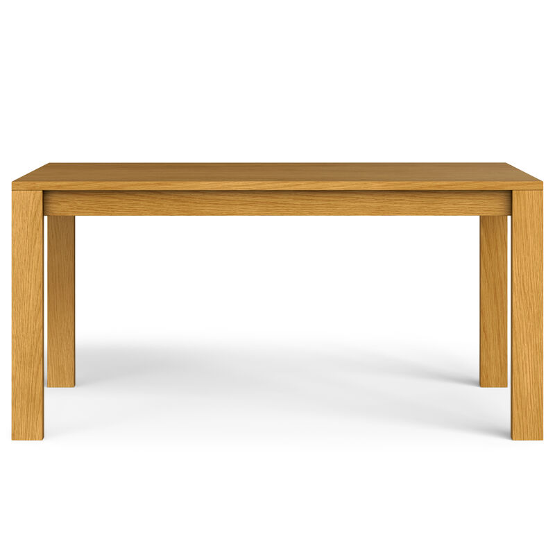 Wilson 60 inch x 36 inch Rectangle Transitional Dining Table in Oak Veneer