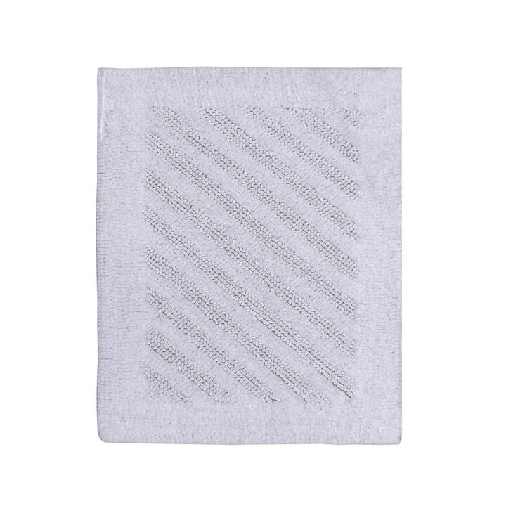 Shooting Star 220 GSF Reversible Bath Rug 17 x 24 - Light Blue