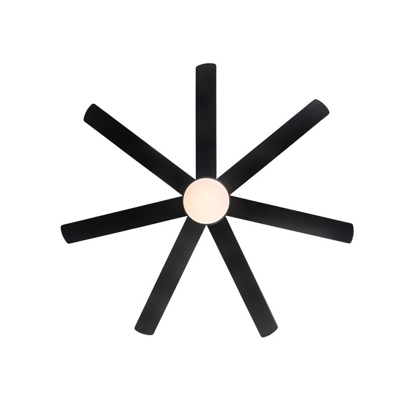 ELEMENT ACE 72 Inch Large Farmhouse Ceiling Fan with Reversible Plywood Blades, Adjustable Wind Speeds, Dimmable LED Light Ideal for Dining Room, Living Room and Bedroom Spaces image number 0