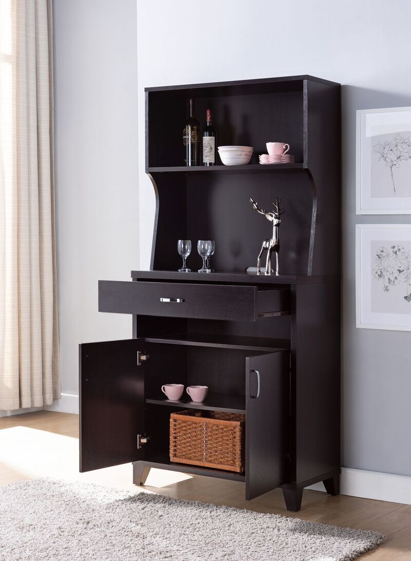 Red Cocoa Baker's Cabinet