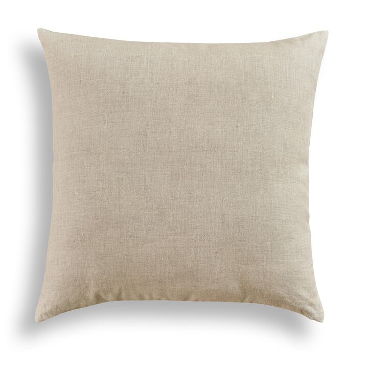 Solino Home 100% Pure Linen Pillow Cover - Montauk