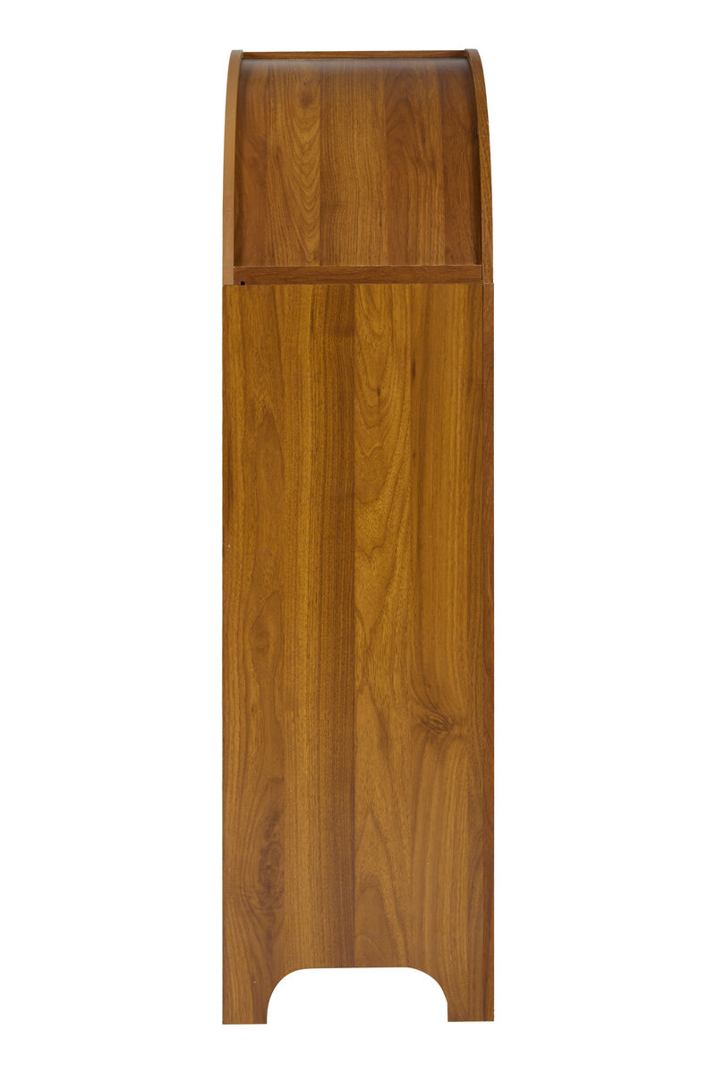 Sukpid Arched Top Freestanding Shelf Open Cabinet image number 5