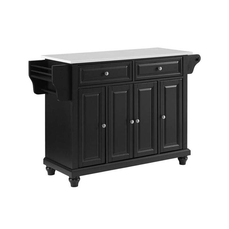 Crosley Furniture Cambridge Stone Top Full Size Kitchen Island/Cart