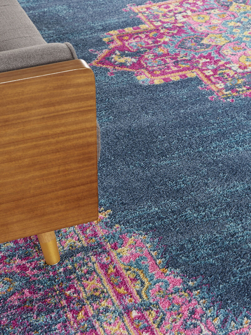 Passion PSN03 Blue 10' x 14' Rug