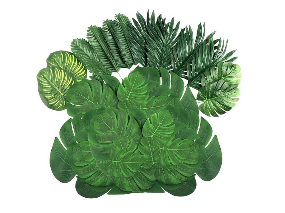108 Piece Artificial Palm Stems Wedding Centerpiece Decor