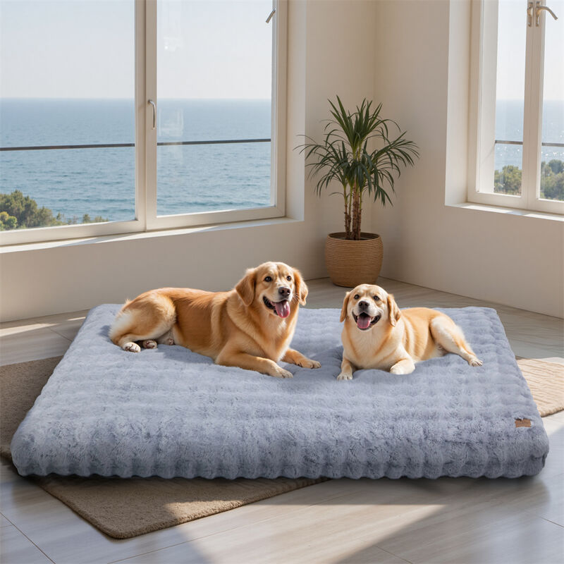 Jumbo Anti-Anxiety Calming Dog Bed Removable Cover Pet Beds Mattress Non Skid image number 3