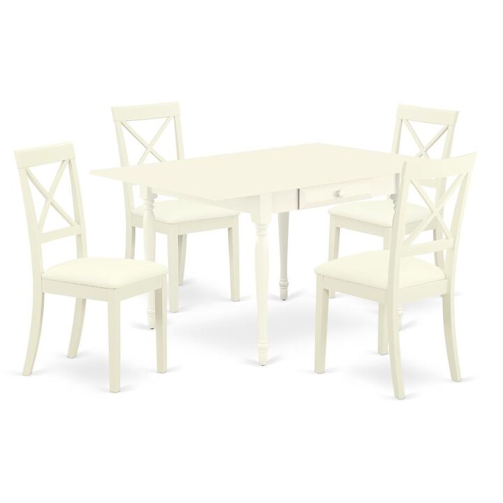 Dining Room Set Linen White