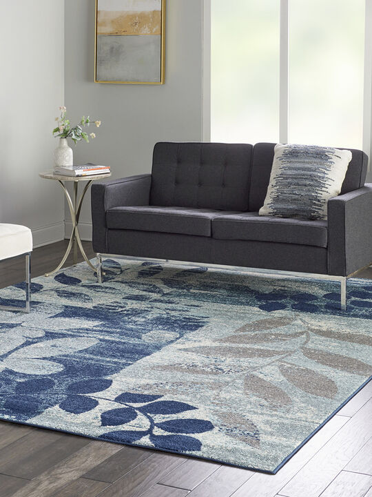 Tranquil TRA01 NAVLB 8'10" x 11'10" Rug