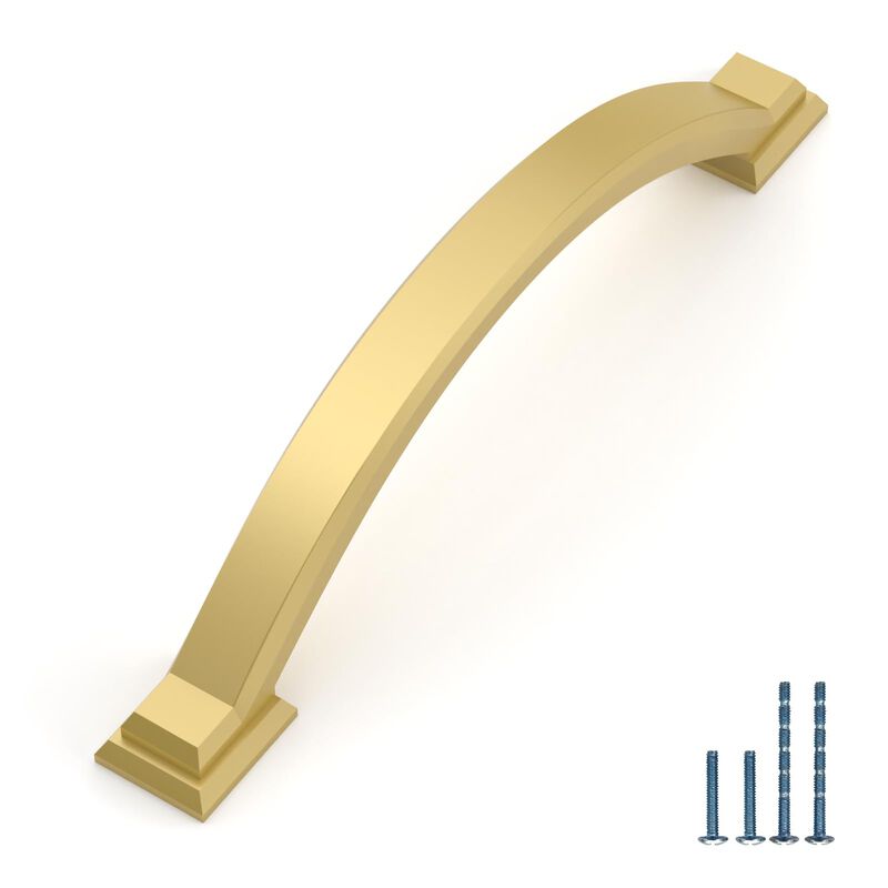 AOOTOCH 10 Pack 5 Inch Cabinet Handles Gold Cabinet Pulls Kitchen Cabinet Handles Kitchen Cabinet Hardware Kitchen Handles for C