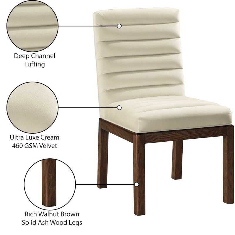 Meridian Furniture Evelyn Velvet Dining Chair