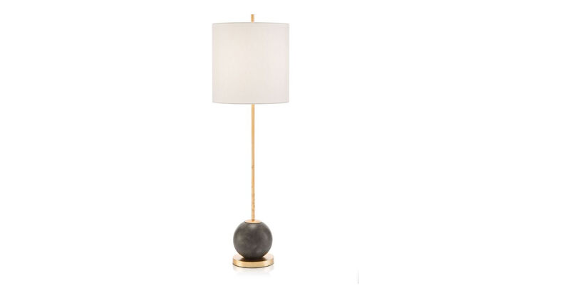 Concrete Sphere Buffet Lamp image number 0