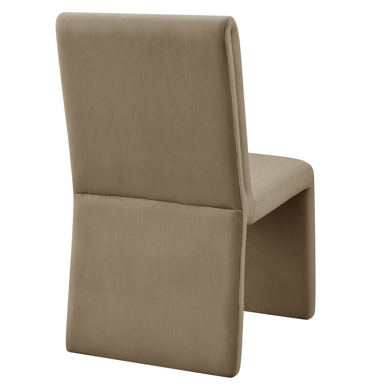 Emory Upholstered Performance Velvet Dining Side Chair image number 4