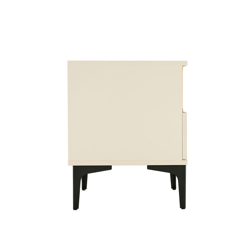 Amara Cream Nightstand