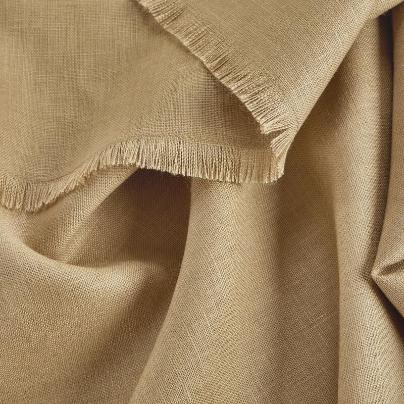 Solino Home 100% Pure Linen Table Runner - Fringe