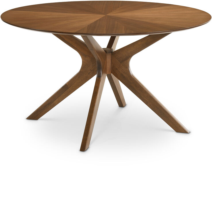 Meridian Furniture Woodson Rich Walnut Veneer Dining Table