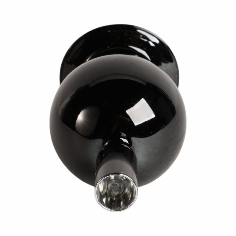 7" Glass Bubble Taper Holder image number 3