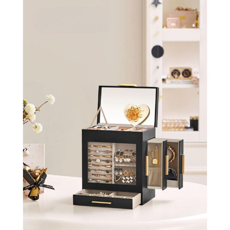 5-Layer Jewelry Storage Organizer with Drawers