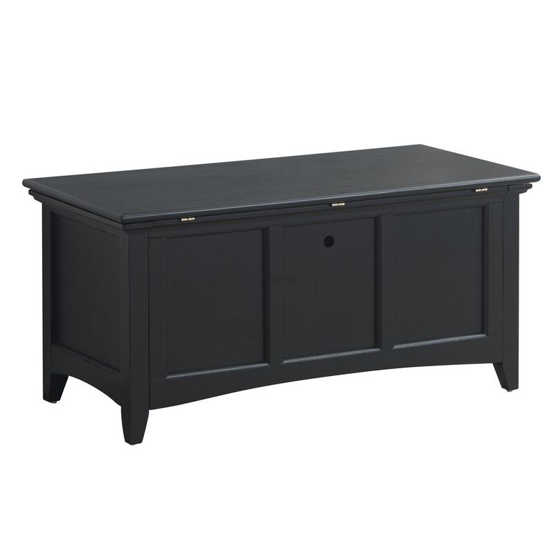 Carolina Living Aura Storage Chest - Antique Black