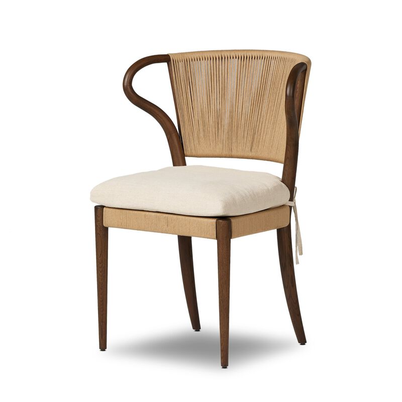 Amira Broadway Dune Armless Dining Chair