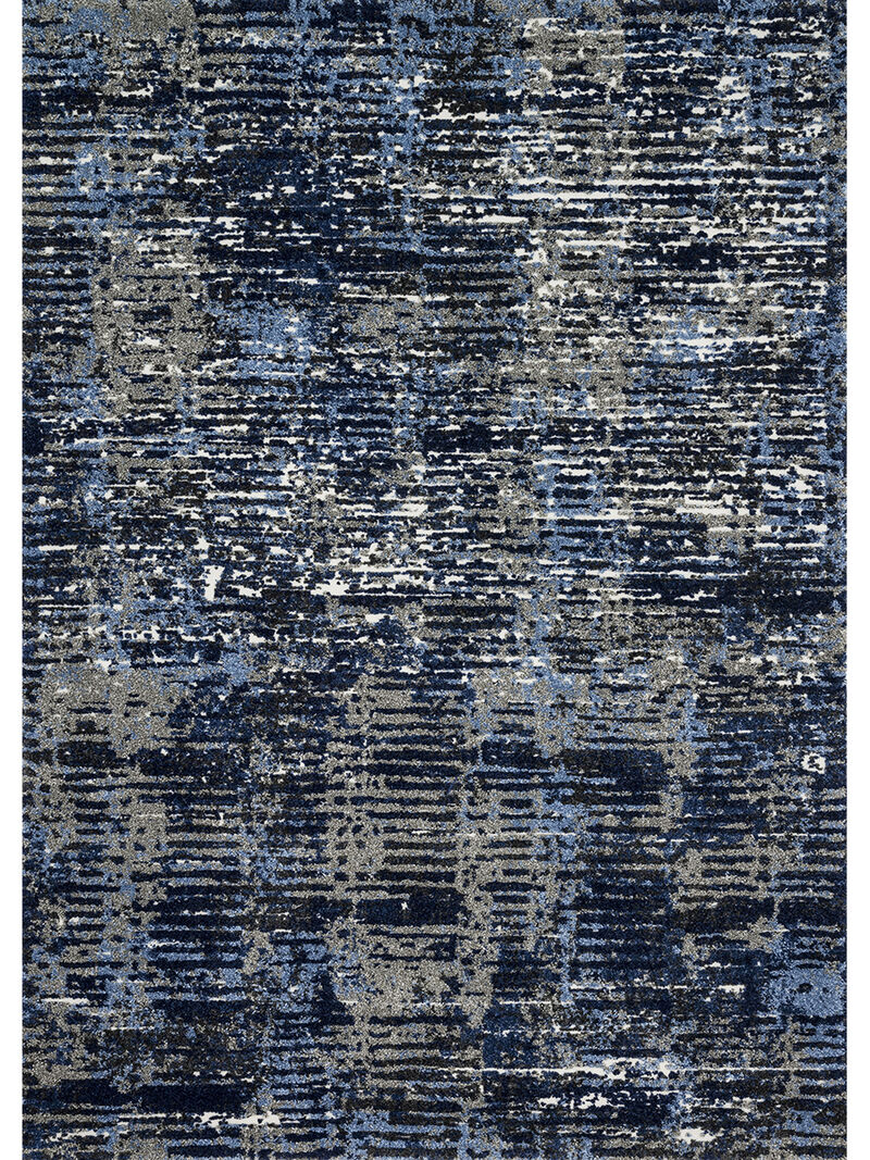 Viera VR09 Dark Blue/Grey 8'11" x 12'5" Rug