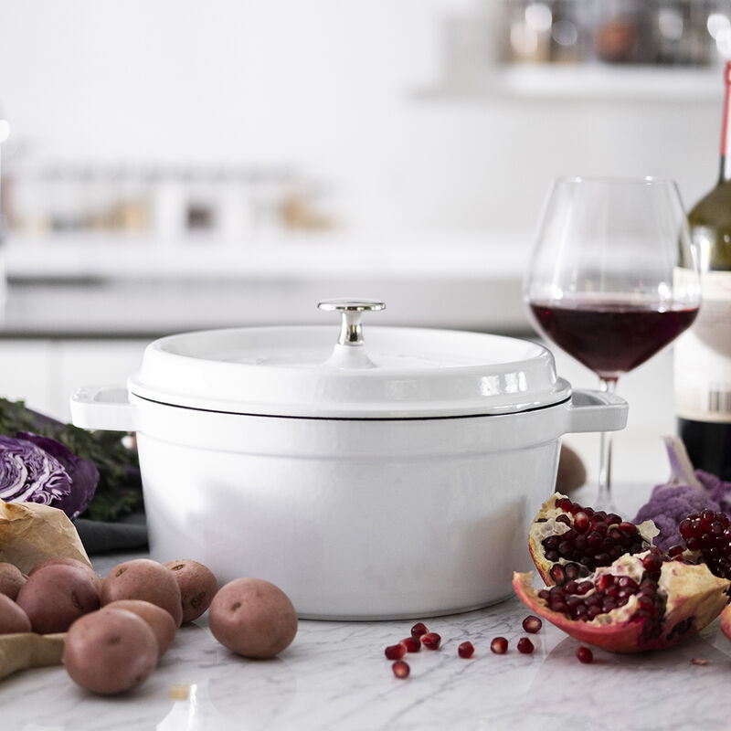 Staub Cast Iron 4-qt Round Cocotte