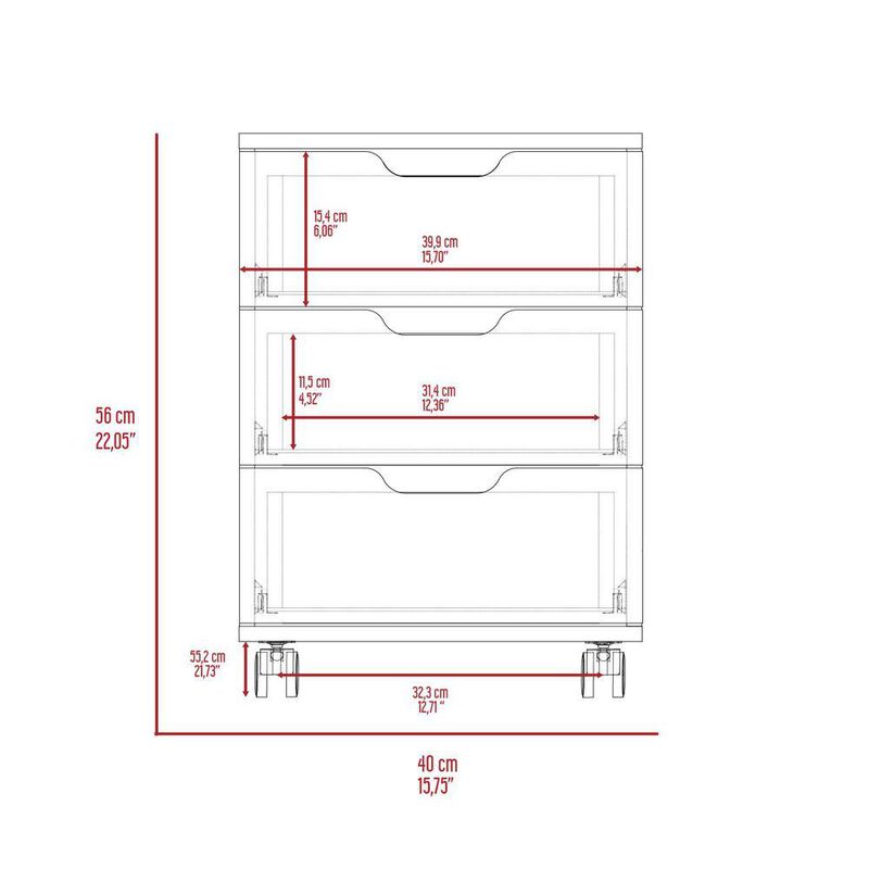 Gangi 120 Mirroed Armoire - Black+Light Grey