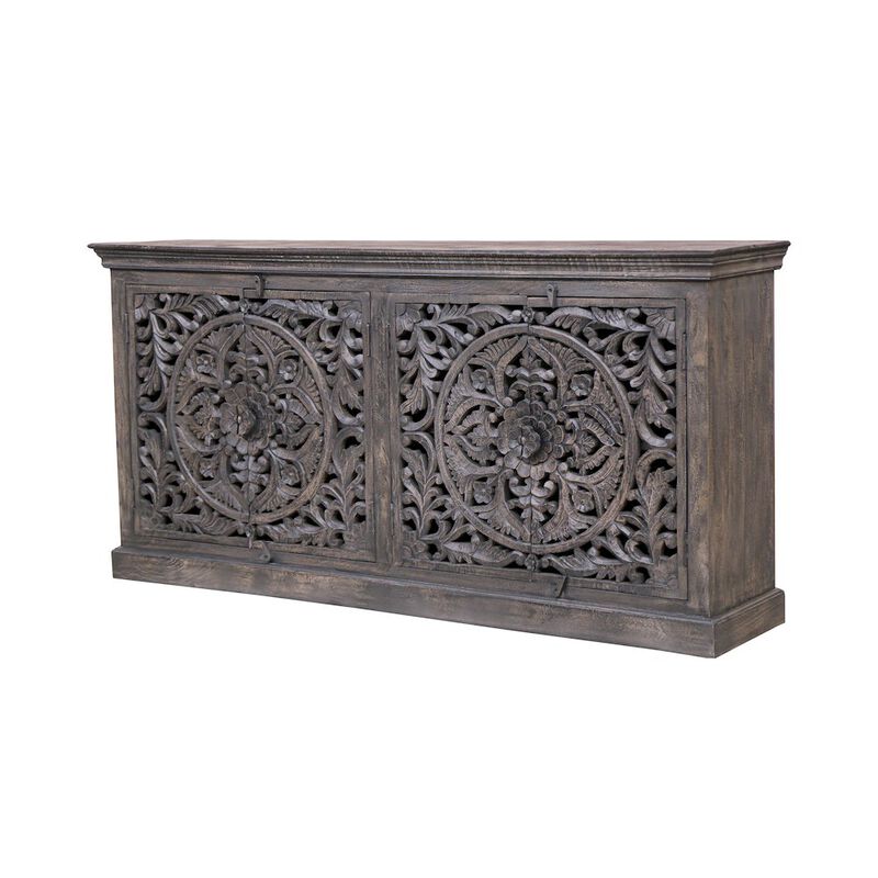 Alex Hamilton Gladys 4-Door Sideboard in Gray image number 3