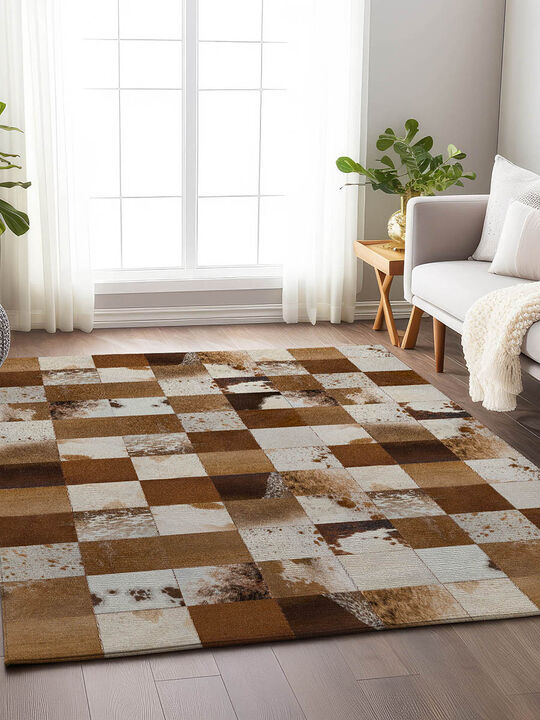 Bozeman BM10 Brown 3' x 5' Rug