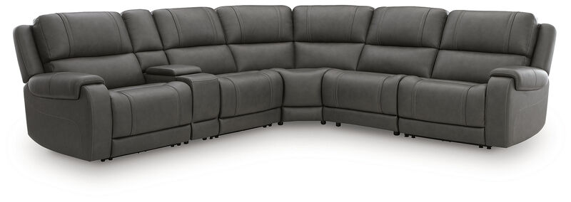 Harrenhurst 6-Piece Power Reclining Sectional image number 0