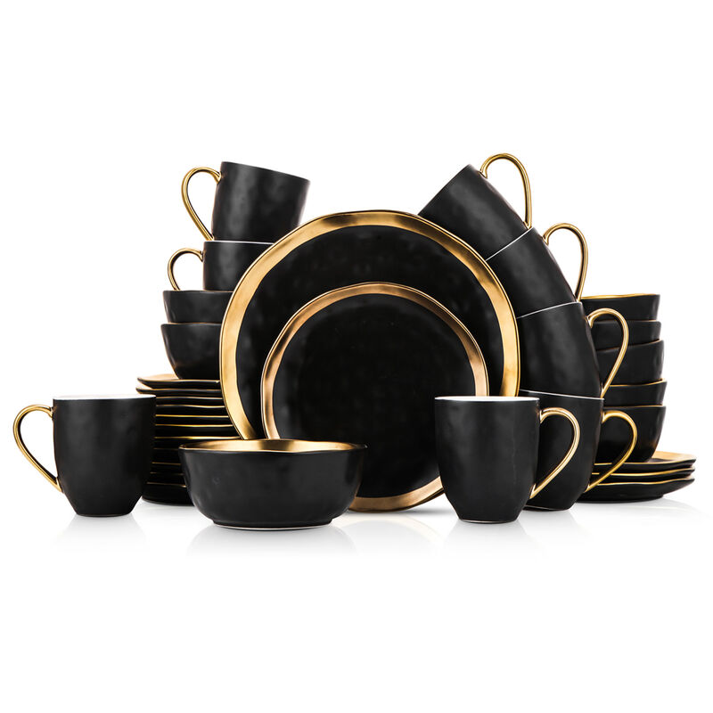 Stone Lain Florian Porcelain 32 Piece Dinnerware Set