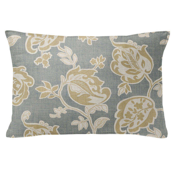 6ix Tailors Fine Linens Golden Bloom Barley Decorative Throw Pillows