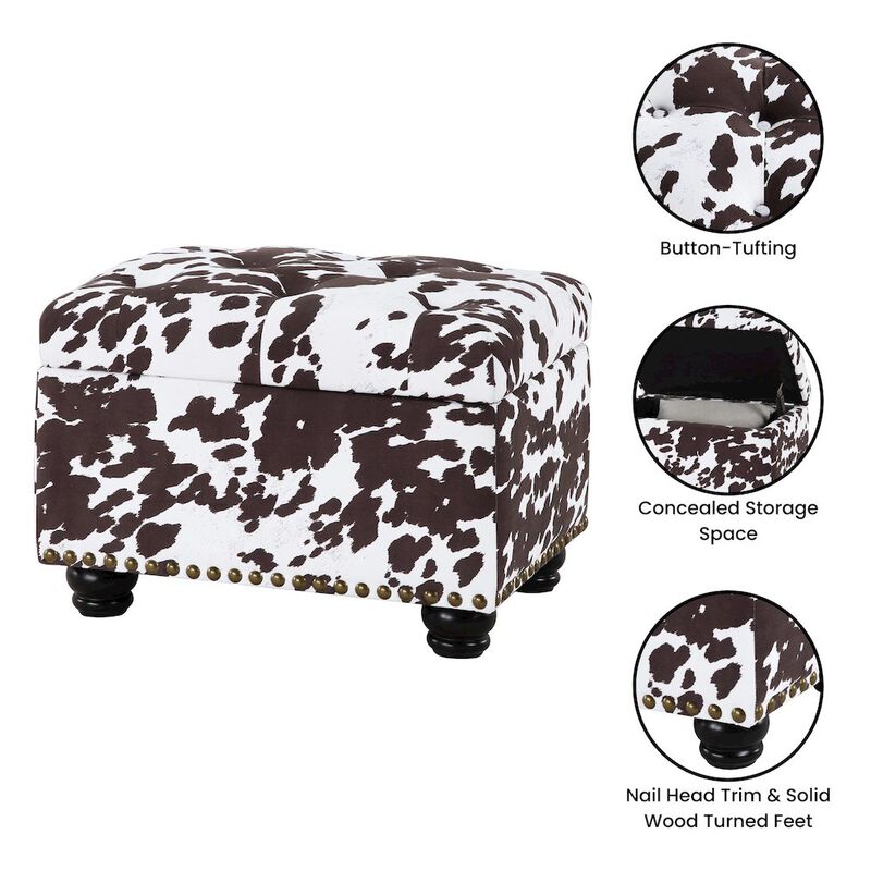 Convenience Concepts Designs4Comfort 5th Avenue Storage Ottoman