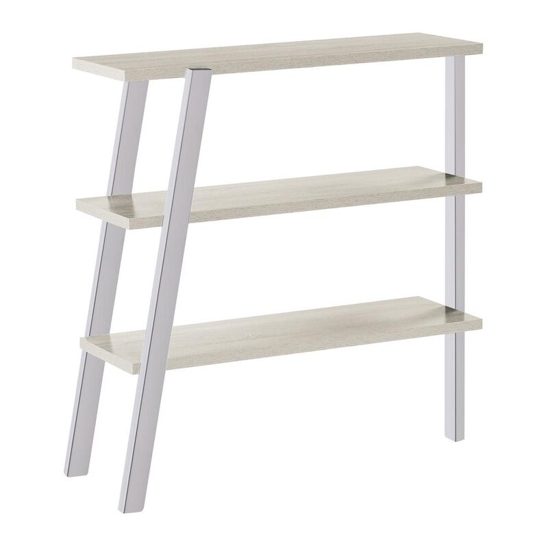 Mirella™ 3 Shelf Bookshelf White Ash