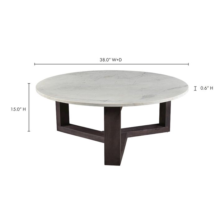 Moe's Home Collection Jinxx Coffee Table Charcoal Grey