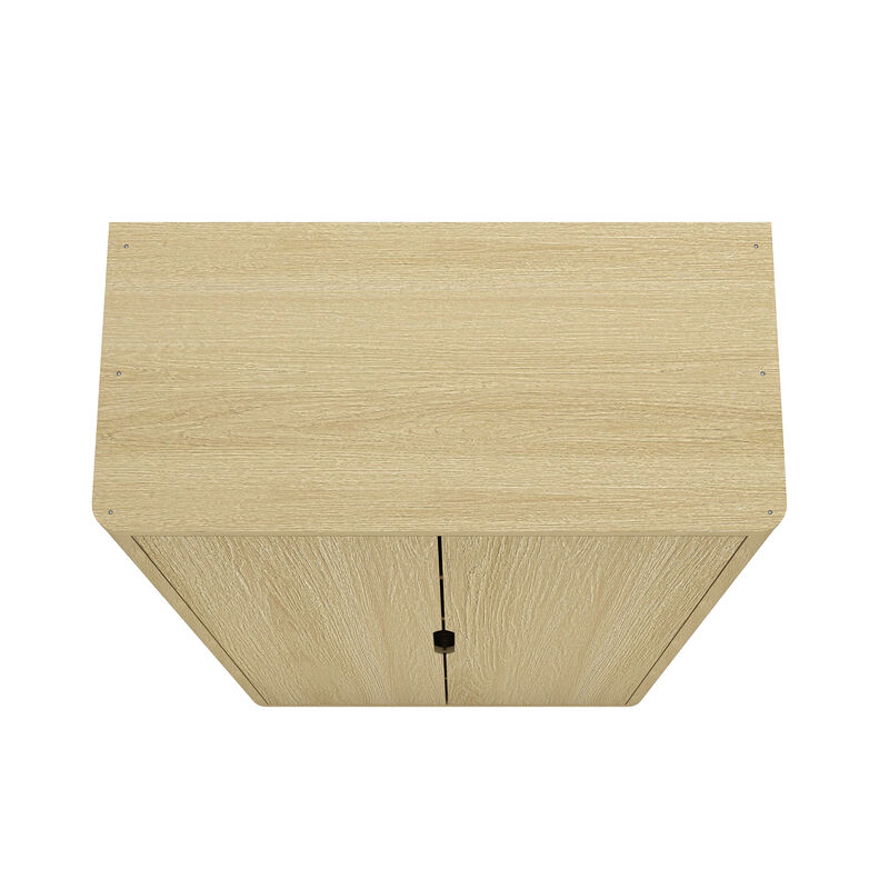 Rivington Neutral Bookcase Cabinet (Set of 3)