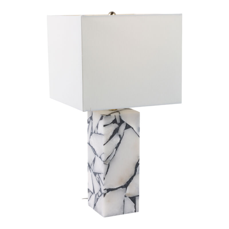 Alabaster Pieces Table Lamp image number 1