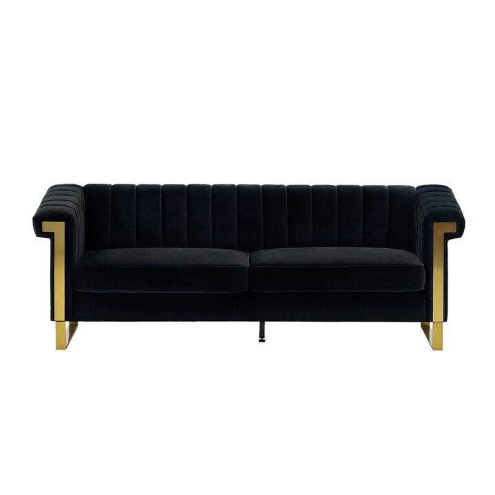 Brahal  Sofa with Metal Legs